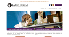 Desktop Screenshot of papercircle.org